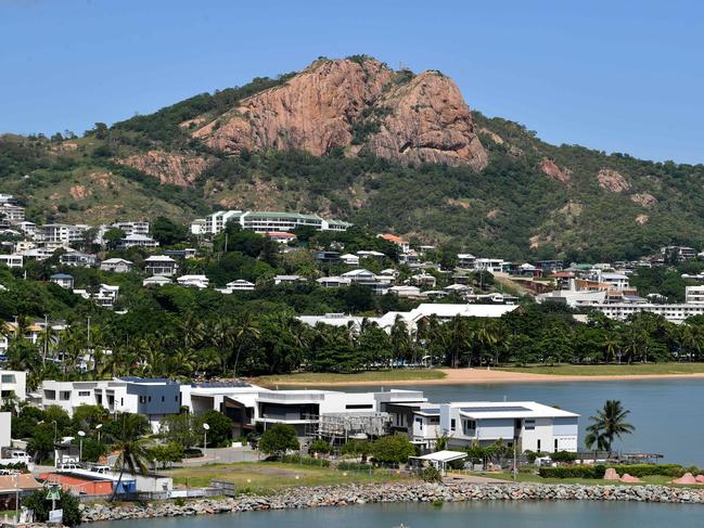 View of Townsville and Castle Hill from the roof of Ardo. Picture: Evan Morgan