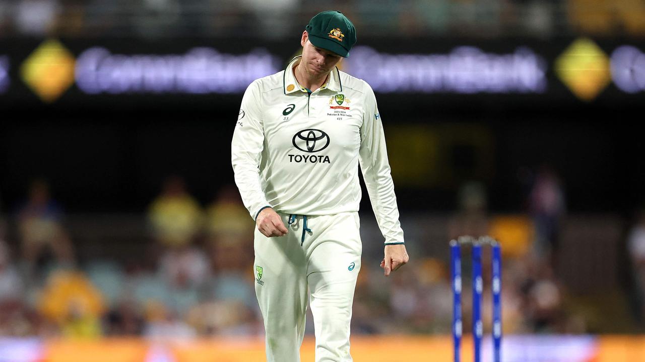 Australia's Steve Smith. Photo by Pat Hoelscher / AFP