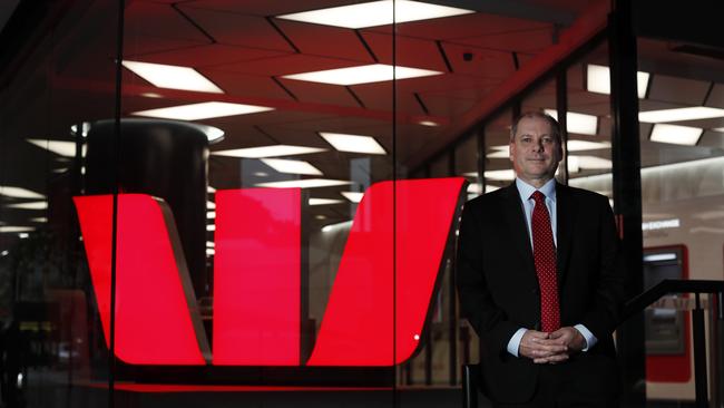 New Westpac CEO Peter King pictured on Thursday 2 April 2020. Picture: Nikki Short