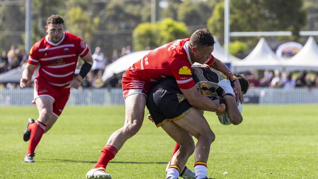 Men's Koori Knockout grand final, Walgett Aboriginal Connection vs Wiradjuri Aboriginal Rivers. Picture: Andrea Francolini