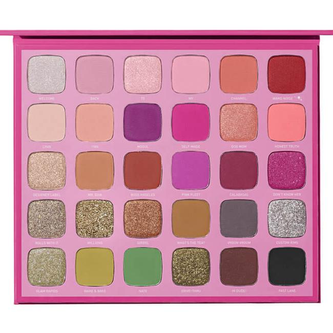 If you couldn’t get your hands on the Shane Dawson and Jeffree Star collaboration, you can snag a Morphe Jeffree Star palette at Mecca for less than half the price. Picture: Supplied