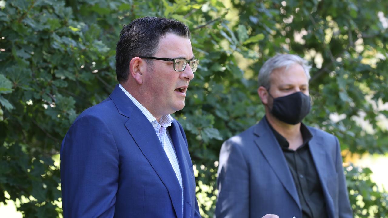 Premier Daniel Andrews outlined a major challenge. Picture: David Crosling