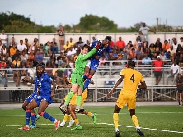 SAFE HANDS: Thunder keeper features in World Cup qualifiers