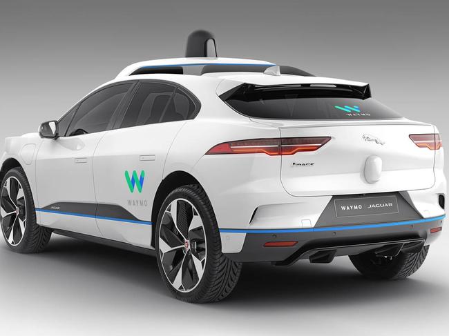 Waymo believes its Jaguar I-PACE will be the first premium self-driving electric vehicle by 2020 in America. Picture: Waymo