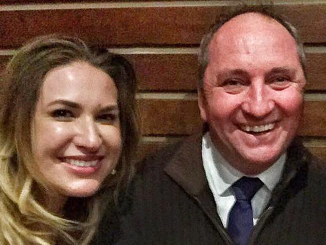 Former staff member Vikki Campion and Barnaby Joyce are expecting a child.