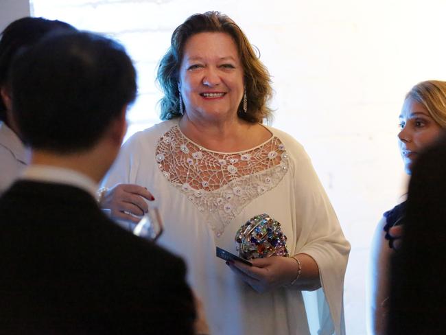 Billionaire Gina Rinehart used company money to pay her family trust legal fees according to new court documents. Picture: Christian Gilles