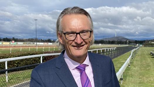 Canberra Racing Club chief executive Darren Pearce said the plan to remove the race track was a “total surprise” Picture: Supplied