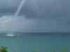 Sea tornado or alien invasion? Freaky scene spotted on Darwin Harbour
