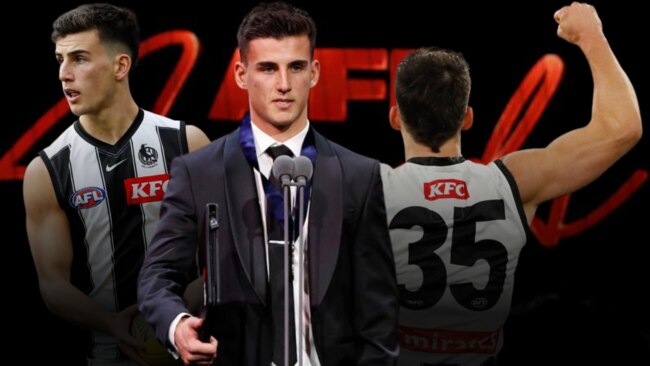 Nick Daicos is the 2022 AFL Rising Star.