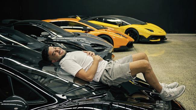 Coen Wylie loves Adrian Portelli (pictured), who is also known as the Lambo Guy. Picture: Josh Robenstone