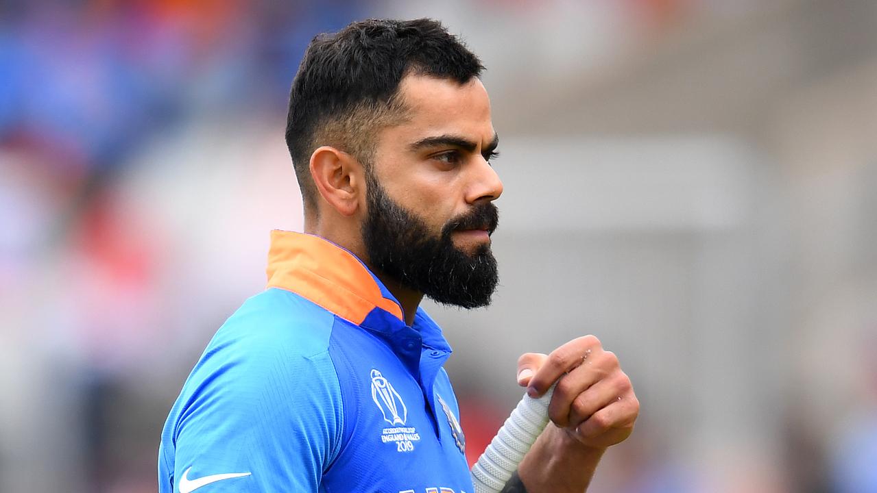 Virat Kohli averages 12.16 in World Cup knockout matches.