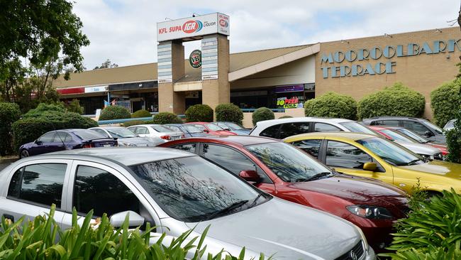 Mooroolbark Terrace shopping centre. Picture: Steve Tanner