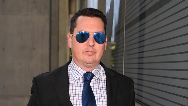 Ipswich lawyer Cameron McKenzie at court in Brisbane this week. Picture: Dan Peled/AAP