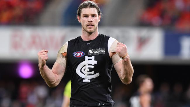 Bryce Gibbs has put together another strong season for Carlton. Picture: AAP Images