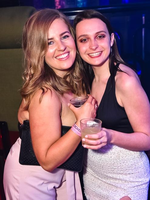 Billie Procter and Emma Niceski at Shooters.