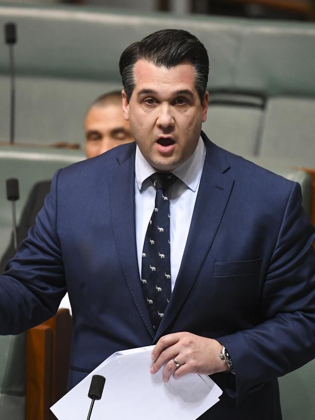 Assistant Treasurer Michael Sukkar. Picture: AAP