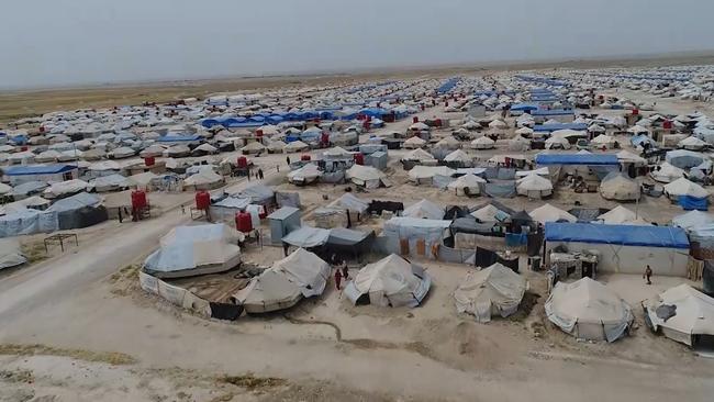 Many are held in the Al-Roj camp in Northeast Syria. Picture: Save the Children Australia