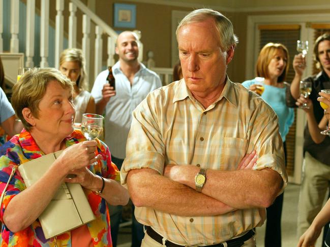 Meagher, who plays Alf Stewart in the show, is the only original cast member remaining. 