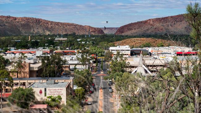 Alice Springs town. Picture: Pema Tamang Pakhrin