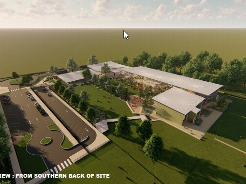 It will feature parking and playgrounds but is yet to boast a name.