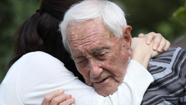 Australian academic David Goodall had to leave Australia to end his life. He died in Switzerland by voluntary euthanasia in May this year at 104 years old. (Pic: Sean Gallup/Getty)