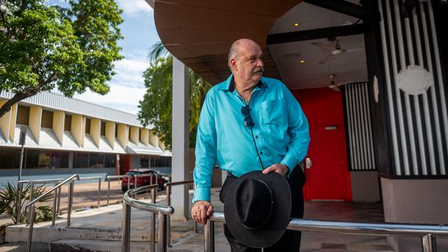 REINT boss Quentin Kilian says Darwin should build a casino on Mitchell St, using the many empty buildings along the party strip. Picture: Che Chorley