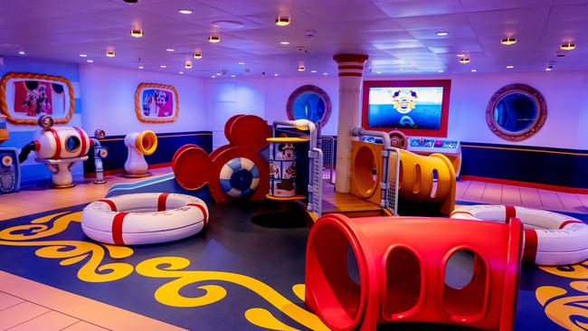 A nautical playground for small children at Disney. The company has tarnished its family friendly image.