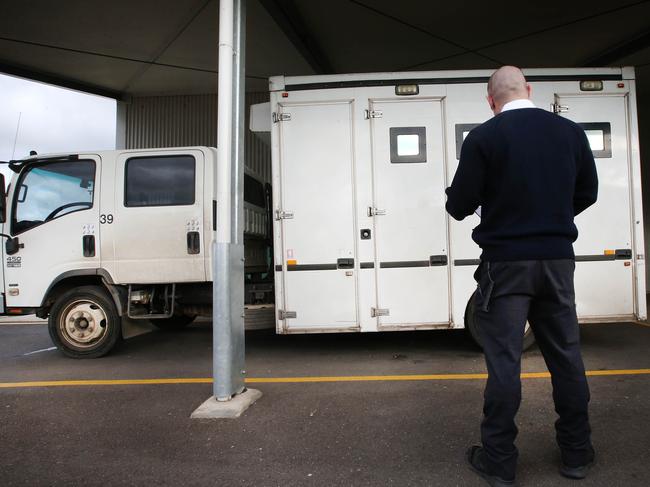 Police and paramedics were called to the Truganina prison on September 10 about 6.30pm because of reports of five inmates fighting. Picture: David Caird