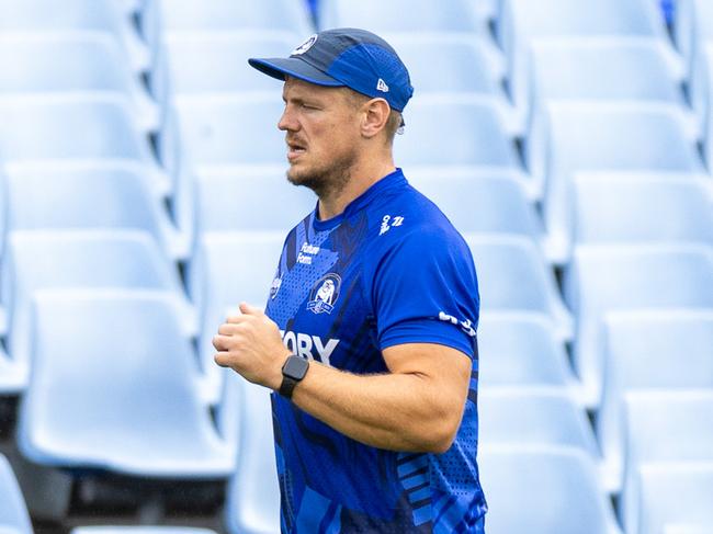 Former Bulldogs forward Ryan Sutton has signed a career lifeline deal to join the Titans. Picture: Thomas Lisson