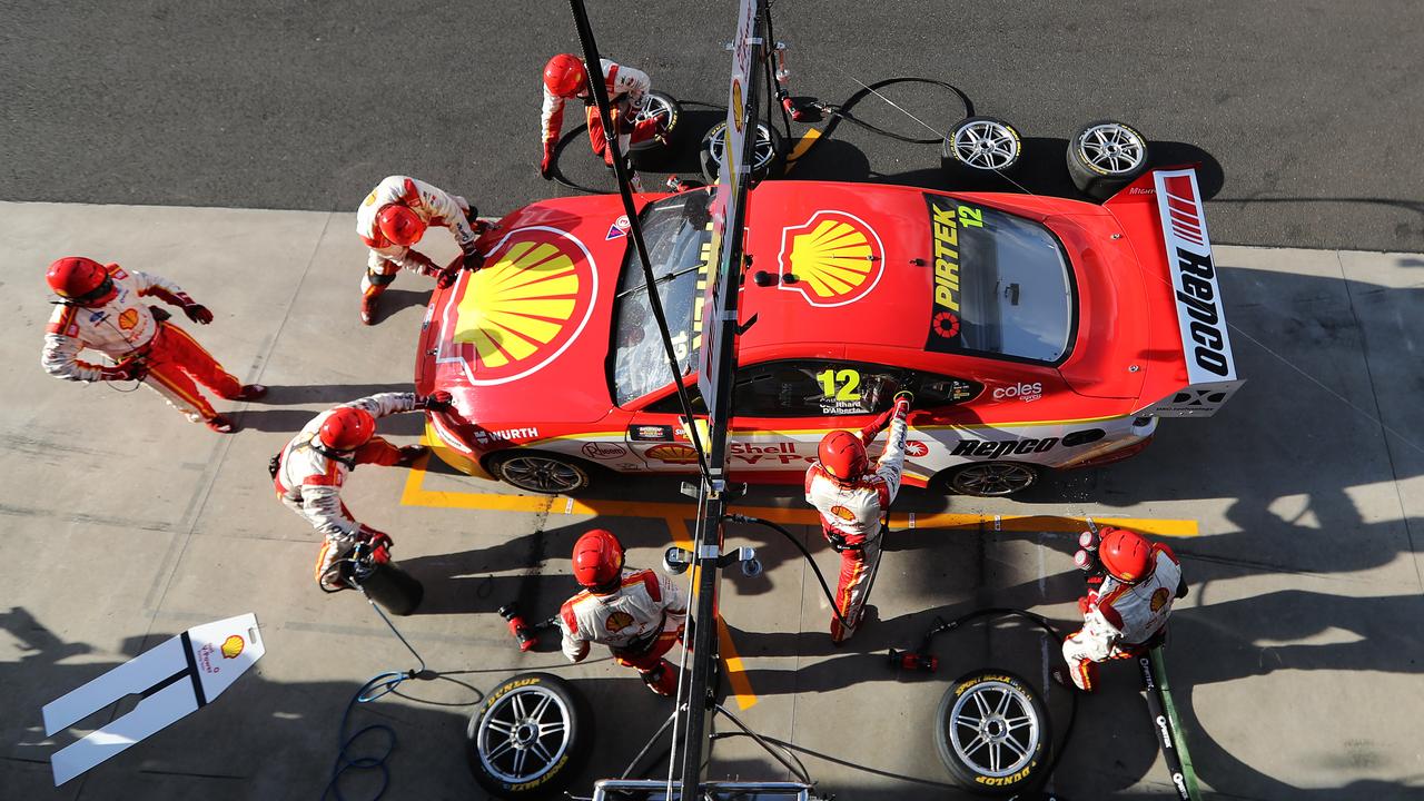 2019 Supercheap Auto Bathurst 1000, Virgin Australia Supercars Championship.  #12 Shell V-Power Racing Fabian Coulthard/Tony DÕAlberto, Ford Mustang GT Picture Rohan Kelly