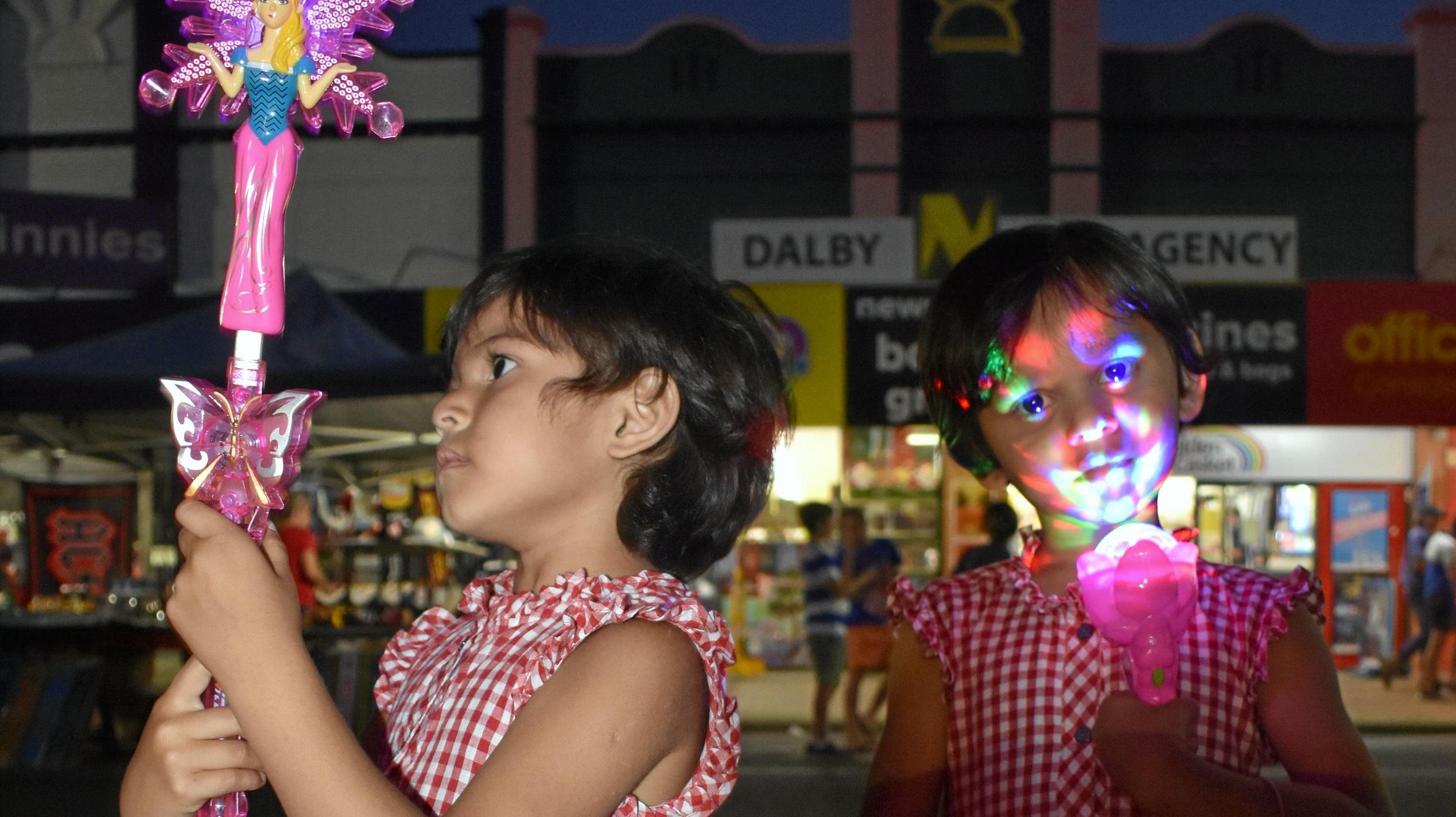 Oryana and Warsha Haqu. Picture: Ebony Graveur