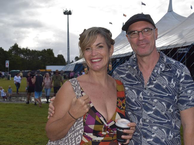 Melissa Brown and Richard Liljak at Bluesfest Day 2, April 15, 2022. Picture: Liana Walker