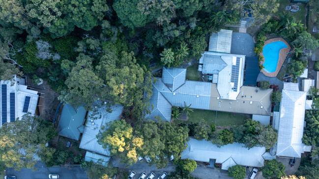 Aerial shot of the Mirikai complex at Burleigh Head. Photo: supplied.