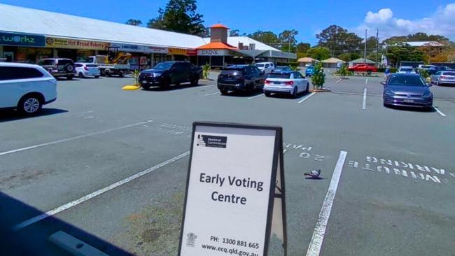 Birkdale Village Shopping Centre where voters in the Oodgeroo electorate can pre-poll. Picture: Judith Kerr