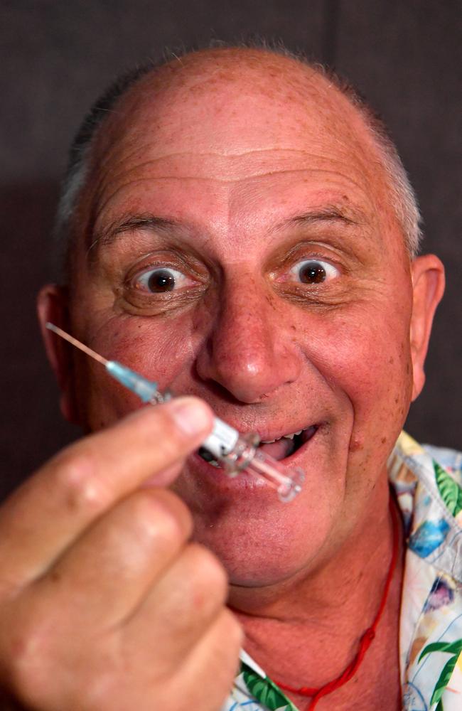 Townsville radio icon Steve ‘Pricey’ Price OAM has lent his voice to a campaign to encourage north Queensland locals to get their 'flu shots. Picture: Evan Morgan