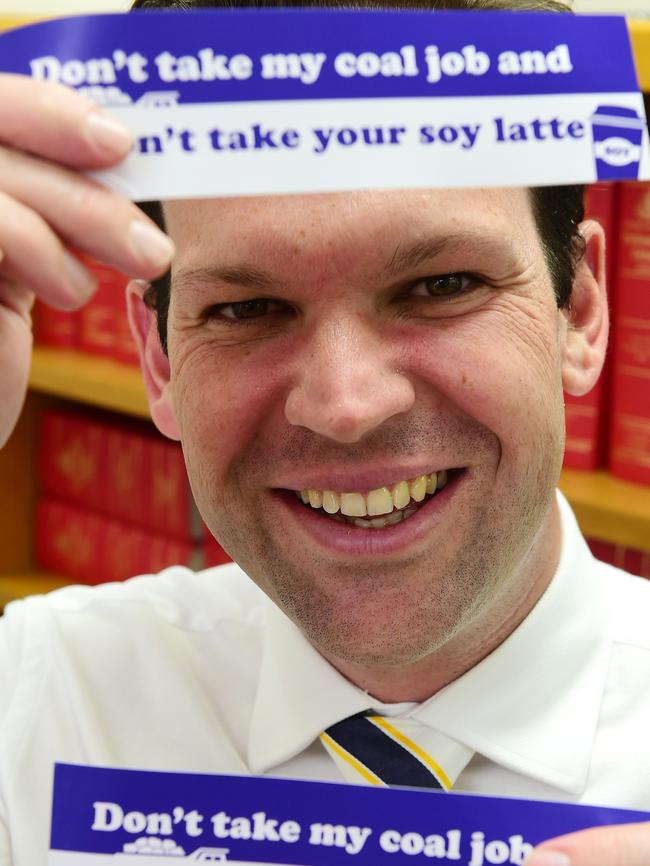 Resources Minister Senator Matt Canavan is a long-time coal advocate.