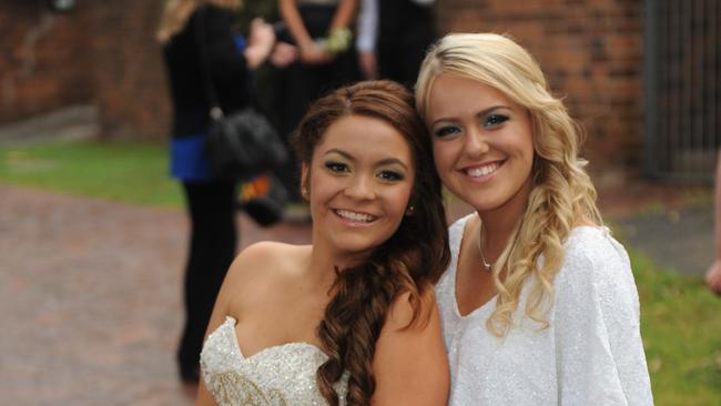 St Patrick’s College, Campbelltown year 12 students celebrating their formal in Wollongong in 2012.