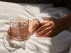 Drinking water before bed might actually help you sleep