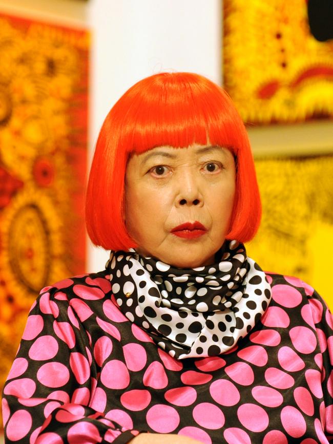 Japanese artist Yayoi Kusama. (Photo by Steve Eichner/WWD/Penske Media via Getty Images)