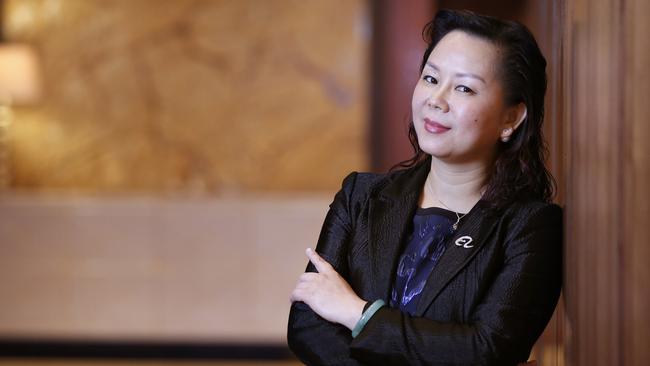 Maggie Zhou said Australian wines are considered world-class, and the opportunity to sell to China’s growing middle class is significant. Picture: Adam Yip/ The Australian.