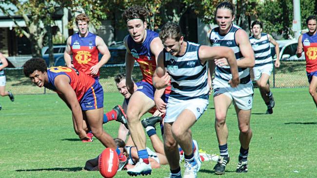 Fitzroy and Old Geelong have both qualified for Premier C finals. Picture: Phyllis Quealy.