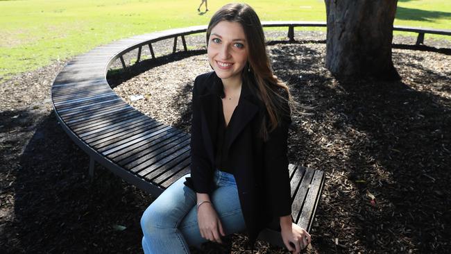 Senior lawyer Roseanna Bricknell, one of 20 new Ramsay Postgraduate Scholars, is heading to Oxford University to further her studies. Picture: John Feder