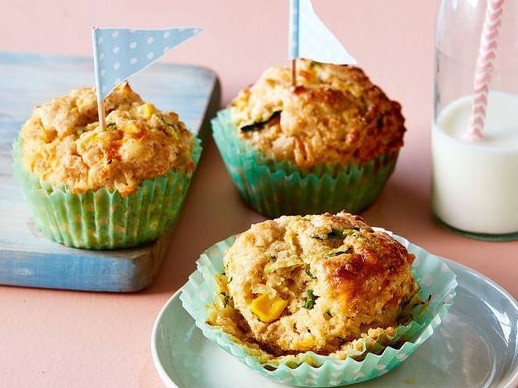 Zucchini muffins.