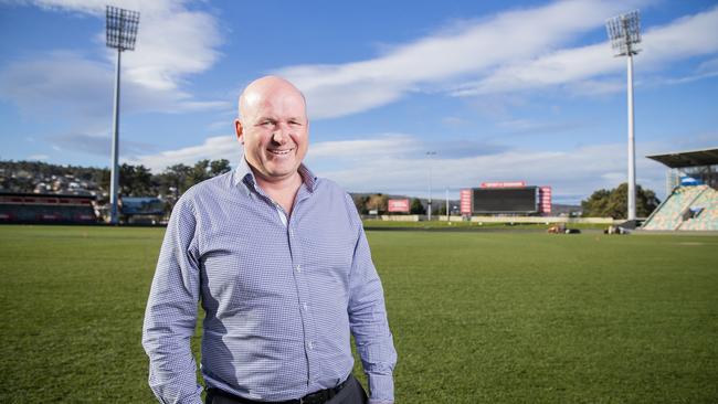 CEO of Cricket Tasmanian Nick Cummins. Picture: RICHARD JUPE