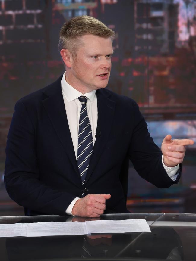 Ousted Liberal MP Keith Wolahan during a pre-election debate. Picture: David Caird