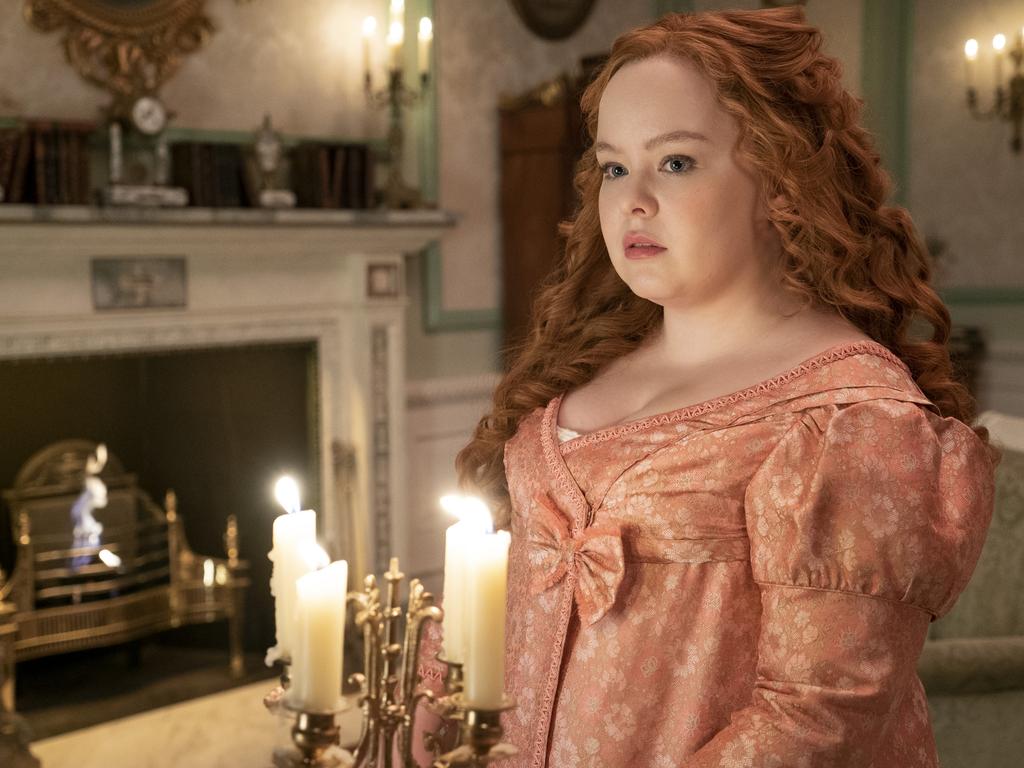 Season three of Bridgerton was set to focus on Nicola Coughlan’s character, Penelope Featherington. Picture: Liam Daniel/Netflix