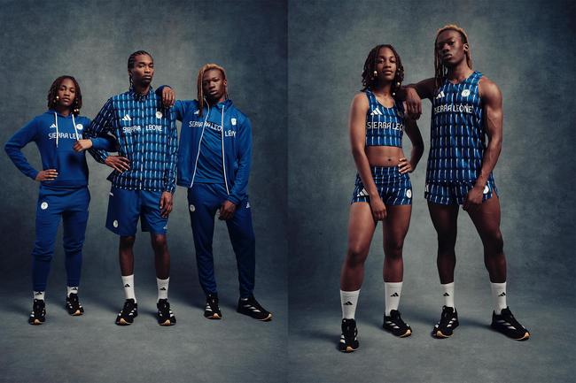 Image credits: Labrum 5. Sierra Leone Designer: Adidas x Labrum London-based brand Labrum is most recently known for working with North London club Arsenal on its latest jersey. But before that, the brand worked with Adidas on the kits for African nation Sierra Leone, and they are a work of art. The vibrant blue and white design features a reimagined cowrie shell, which pays homage to an important emblem of strength and resilience in the nation.