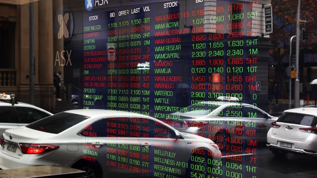 SYDNEY, AUSTRALIA - NewsWire Photos June 3, 2021: The opening of the ASX this morning with a mix of red and green on the board. Picture: NCA NewsWire / David Swift