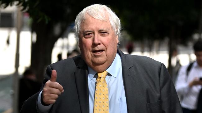 Clive Palmer’s $3.5bn proposal for the plant in the Galilee Basin has the support of the local community and was due to create nearly 600 jobs. Picture: Dan Peled