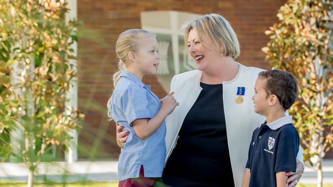 Chair of Independent Schools Queensland and principal of John Paul College Karen Spiller.